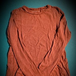 Supersoft rust long sleeve size Sm AE